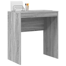 Berkfield Home Modern Writing Desk Grey sonoma Particle board 70 x 40 x 76 cm Simple