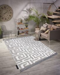 RugsX Maroc Rug in Grey - Size: 120 cm x 170 cm - thumbnail 4