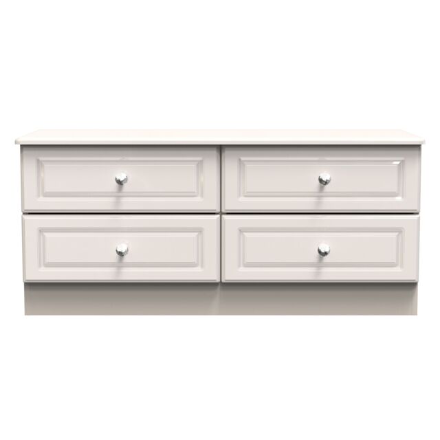 Ready Assembled 2 U Stratford 4 Drawer Bed Box (Ready Assembled) in Taupe - image 1