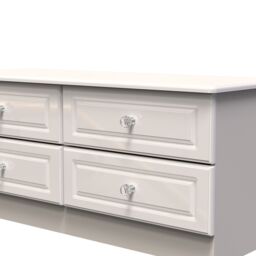 Ready Assembled 2 U Stratford 4 Drawer Bed Box (Ready Assembled) in Taupe - thumbnail 4