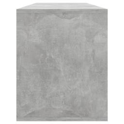 Berkfield Home TV Cabinet Concrete Grey 130x35x50 cm Engineered Wood - Size: 130 x 35 x 50 cm - thumbnail 7
