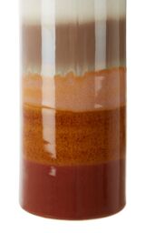 Orsina Sorrell Small Multicoloured Ceramic Vase in Brown - thumbnail 5