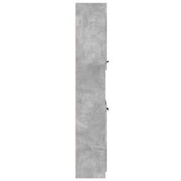 Berkfield Home Bathroom Cabinet Concrete Grey 32x34x188.5 cm Engineered Wood - thumbnail 5