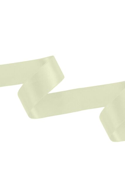 Neel Blue Double Sided Satin Polyester Ribbon Roll, 50mm x 10 Metres in Ivory - image 1