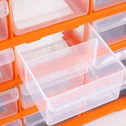 EONLION 18 MULTI STORAGE DRAWER CABINET UNIT GARAGE in Orange - Size: 1000mm × 2000mm - thumbnail 5
