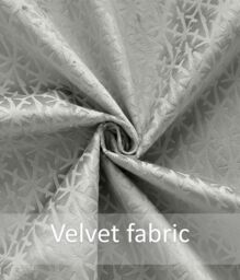 Luxury Living Temple Velvet Ring Top Blackout Curtains in Silver - Size: 168 cm width x 229 cm drop - thumbnail 4