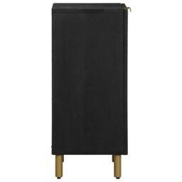 Berkfield Home Sideboard Black 40x33x75 cm Engineered Wood - Size: 40 x 33 x 75 cm - thumbnail 4