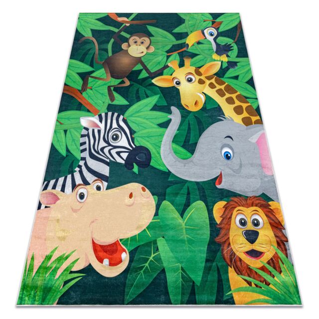RugsX Bambino Rug in Green - Size: 140 cm x 200 cm - image 1