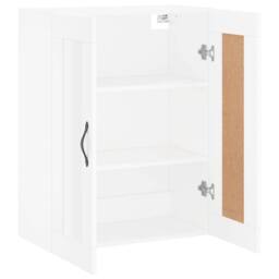 Berkfield Home Wall Mounted Cabinet White 69.5x34x90 cm Engineered Wood - thumbnail 6