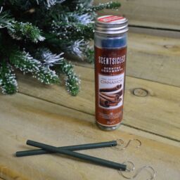 Samuel Alexander 25g Two Dashes of Cinnamon Scented Christmas Scentsicles with 6 Hanging Hooks in Green - thumbnail 2