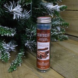 Samuel Alexander 25g Two Dashes of Cinnamon Scented Christmas Scentsicles with 6 Hanging Hooks in Green - thumbnail 3