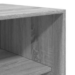 Berkfield Home Wardrobe Grey Sonoma 80x50x200 cm Engineered Wood - Size: 80 x 50 x 200 cm - thumbnail 7