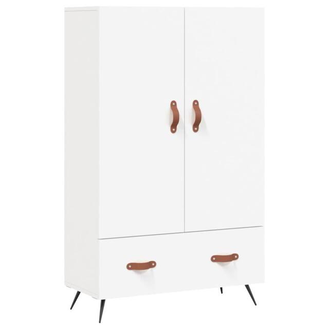 Berkfield Home Highboard White 69.5x31x115 cm Engineered Wood - image 1