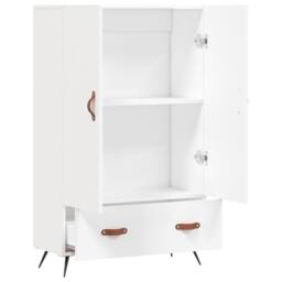 Berkfield Home Highboard White 69.5x31x115 cm Engineered Wood - thumbnail 5