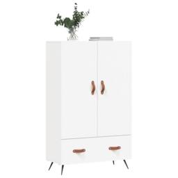 Berkfield Home Highboard White 69.5x31x115 cm Engineered Wood - thumbnail 4