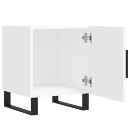 Berkfield Home Bedside Cabinets 2 pcs White 40x40x50 cm Engineered Wood - Size: 40 x 40 x 50 cm - thumbnail 5
