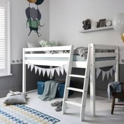 Nöa and Nani Ontario Cabin Bed Midsleeper Shorty in White - thumbnail 1