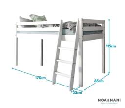 Nöa and Nani Ontario Cabin Bed Midsleeper Shorty in White - thumbnail 6