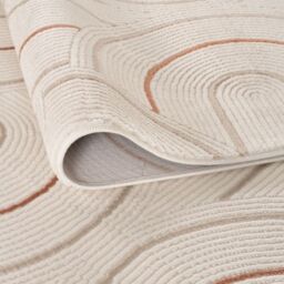 THE RUGS Carmel Modern Area Rugs & Runners Arch Design Soft Pile in Terracotta - Size: 120 cm x 170 cm - thumbnail 3