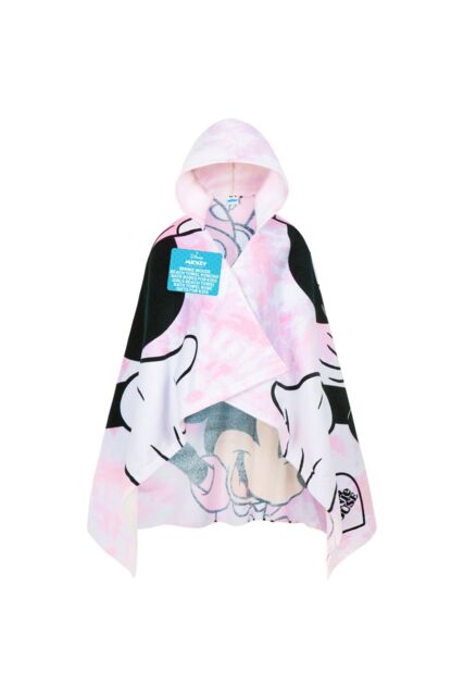 Disney Minnie Tie Dye Hooded Towel - image 1