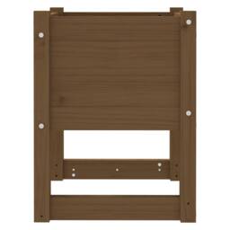 Berkfield Home Planter Honey Brown 40x40x52.5 cm Solid Wood Pine - thumbnail 5