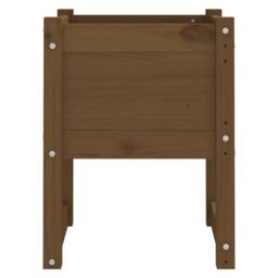 Berkfield Home Planter Honey Brown 40x40x52.5 cm Solid Wood Pine - thumbnail 4