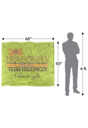 Warner Brothers Gilmore Girls Silky Touch Super Soft Throw Blanket 152x127cm in White - Size: 152x127 cm - thumbnail 3