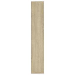Berkfield Home Wall Shelf Sonoma Oak 36x16x90 cm Engineered Wood in Brown - Size: 36 x 16 x 90 cm - thumbnail 5