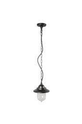 CGC Lighting 'Ryder' Black Hanging Lantern Outdoor Porch Light - thumbnail 2