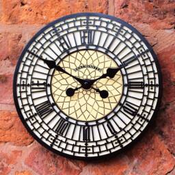 Marco Paul Wall Clock 30cm Big Ben Clock Face Roman Numerical Outdoor/Indoor - thumbnail 1