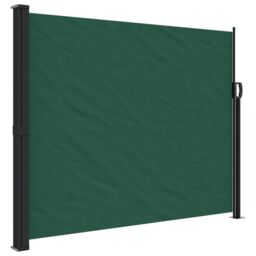 Berkfield Home Retractable Side Awning Dark Green 170x300 cm - thumbnail 2
