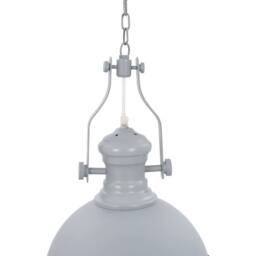 Berkfield Home Ceiling Lamp Grey Round E27 - thumbnail 4