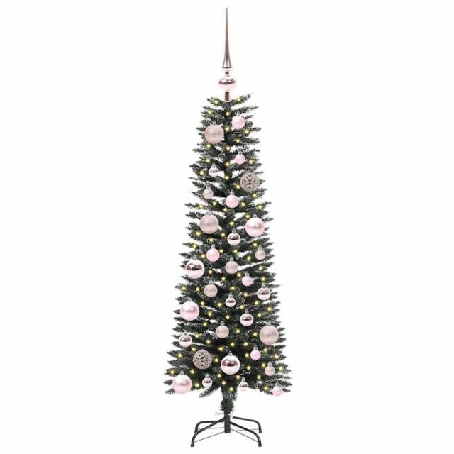 Berkfield Home Elegant Artificial Christmas Tree with Stand Green 40.5 x 40.5 x - image 1