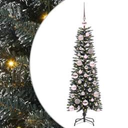 Berkfield Home Elegant Artificial Christmas Tree with Stand Green 40.5 x 40.5 x - thumbnail 3