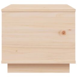 Berkfield Home Coffee Table 40x50x35 cm Solid Wood Pine in Brown - Size: 40 x 50 x 35 cm - thumbnail 6