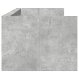 Berkfield Home Versatile Daybed with Drawers without Mattress Concrete Grey 90x1 - thumbnail 5