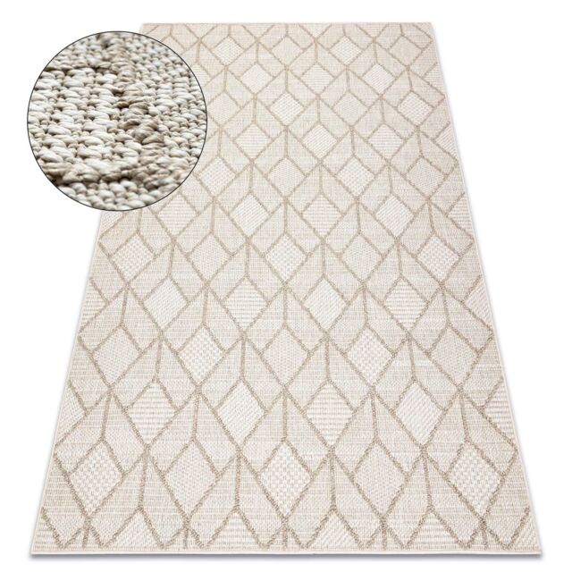 RugsX Origi Rug in Beige - Size: 80 cm x 150 cm - image 1