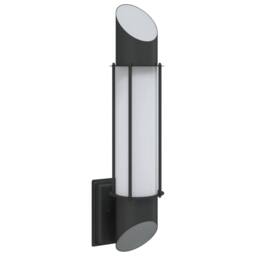 Berkfield Home Outdoor Wall Light Black Stainless Steel - thumbnail 3