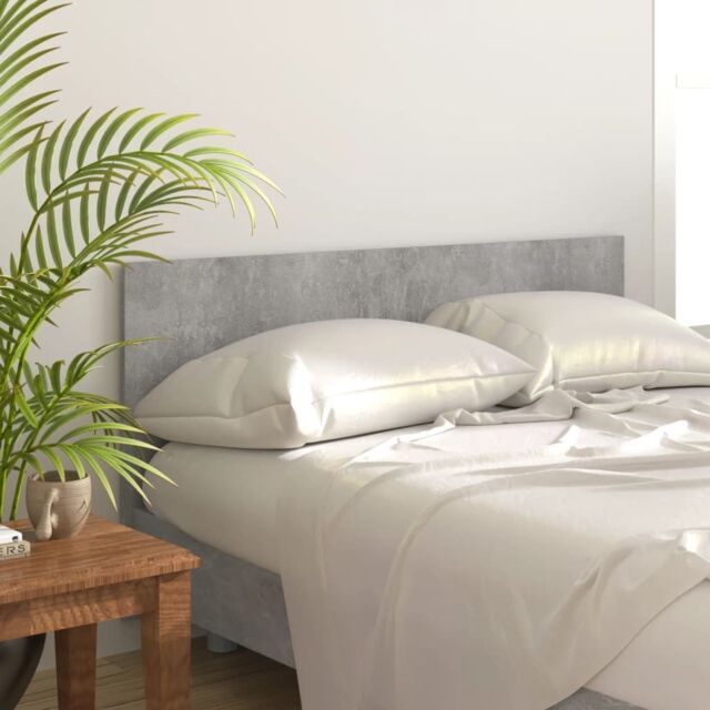 Berkfield Home Bed Headboard Concrete Grey 160x1.5x80 cm Engineered Wood - image 1