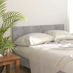 Berkfield Home Bed Headboard Concrete Grey 160x1.5x80 cm Engineered Wood - thumbnail 1
