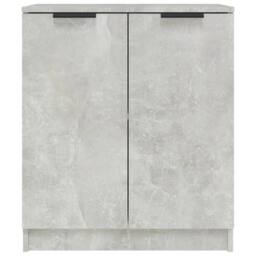 Berkfield Home Sideboards 2 pcs Concrete Grey 60x30x70 cm Engineered Wood - Size: 60 x 30 x 70 cm - thumbnail 4