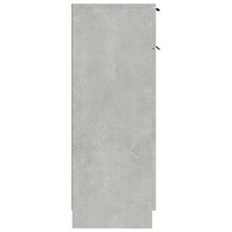 Berkfield Home Bathroom Cabinet Concrete Grey 32x34x90 cm Engineered Wood - Size: 32 x 34 x 90 cm - thumbnail 8