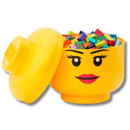 LEGO® LEGO Storage Head Set in Bright Yellow - thumbnail 2