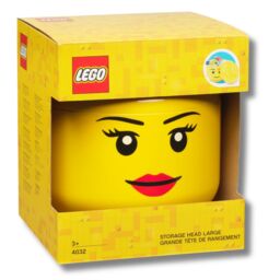 LEGO® LEGO Storage Head Set in Bright Yellow - thumbnail 4