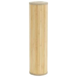 Berkfield Home Rug Rectangular Light Natural60x100 cm Bamboo in Beige - Size: Medium - thumbnail 3