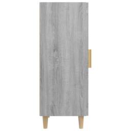 Berkfield Home Sideboard Grey Sonoma 34.5x34x90 cm Engineered Wood - thumbnail 7