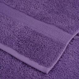 Berkfield Home 6 Piece Premium Towel Set SOLUND Purple 600 gsm - thumbnail 5