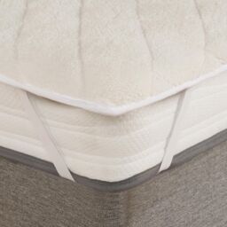 OHS Teddy Soft Warm Thermal Mattress Topper Fitted Sheet, Cream - Size: Single Fitted - thumbnail 3