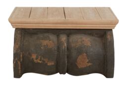 Orsina Durable Wood Coffee Table, Rustic Wood Coffee Table, Plyresin & wood Coffee Table, Strong Coffee Table in Natural - thumbnail 3