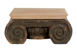 Orsina Durable Wood Coffee Table, Rustic Wood Coffee Table, Plyresin & wood Coffee Table, Strong Coffee Table in Natural - thumbnail 6